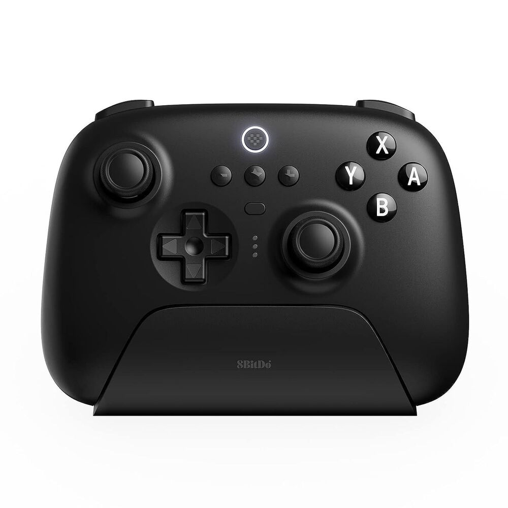 8BitDo Ultimate Bluetooth Controller Charging Dock Switch Windows Black